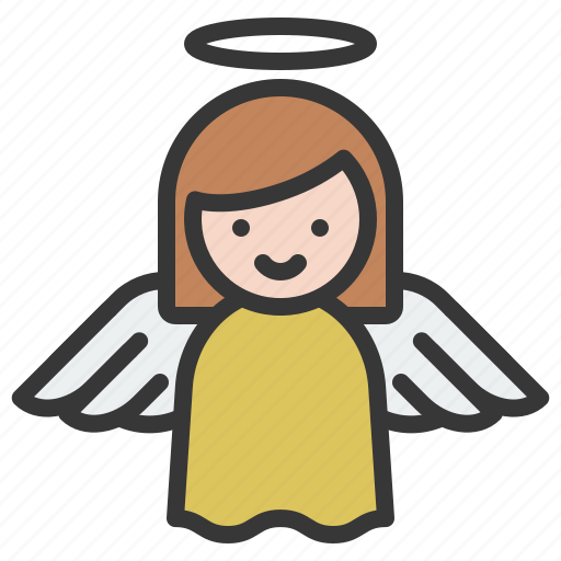 Angel, christian, christmas, wings, xmas icon - Download on Iconfinder