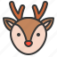animal, christmas, deer, reindeer, xmas 