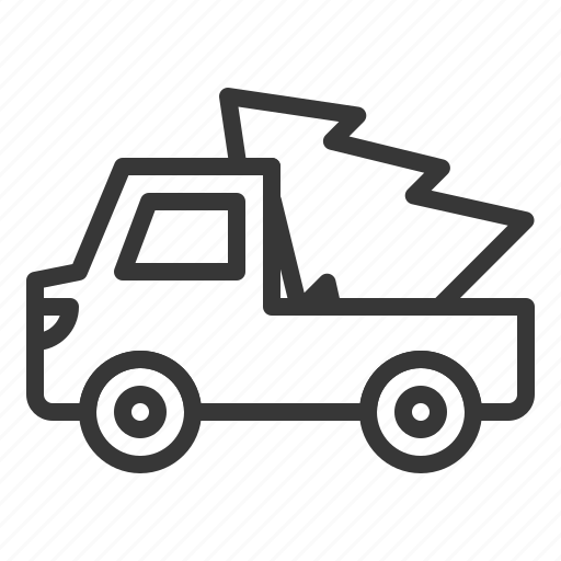 Christmas, delivery, merry, transport, truck, xmas icon - Download on Iconfinder