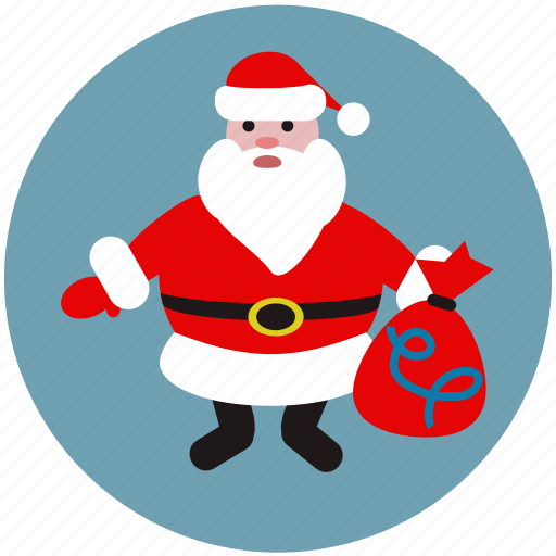 Christmas, gift, happy, new year, santa, santa claus, celebration icon - Download on Iconfinder