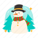 snowman, snow, character, ornament, decoration, christmas, xmas, merry christmas, celebration