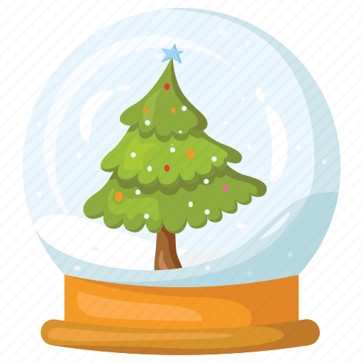 Christmas tree snowball, snowball, christmas globe, christmas, decoration, ornament, holiday icon - Download on Iconfinder