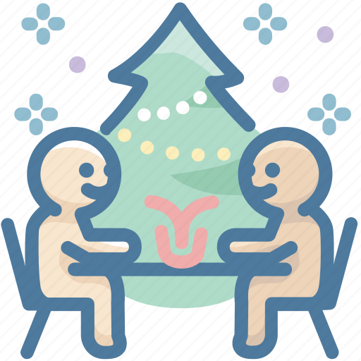 Christmas tree, christmas, merry christmas, dinner icon - Download on Iconfinder