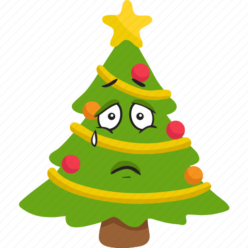 Christmas, emoji, emoticon, smiley, tree, winter icon - Download on Iconfinder