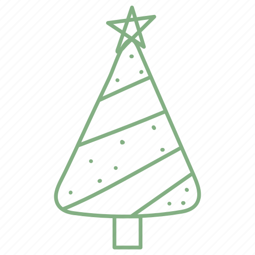 Christmas tree, xmas tree, coniferous tree, evergreen tree, cedar tree icon - Download on Iconfinder