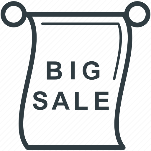 Big sale, grand sale, sale advertisement, sale notice, sale offer icon - Download on Iconfinder