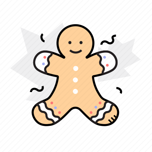 Gingerbread, gingerman, holidays icon - Download on Iconfinder