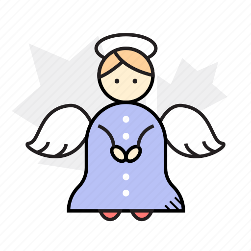 Angel, christmas, winter, decoration icon - Download on Iconfinder