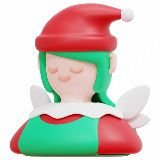 Elf, fairy, tale, folklore, character, avatar, christmas icon - Download on Iconfinder