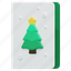 christmas, card, mail, communications, letter, 3d 
