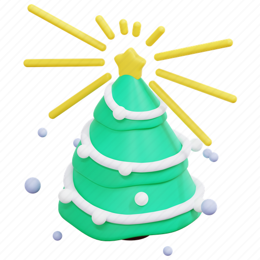 Christmas, tree, decoration, xmas, forest, 3d icon - Download on Iconfinder