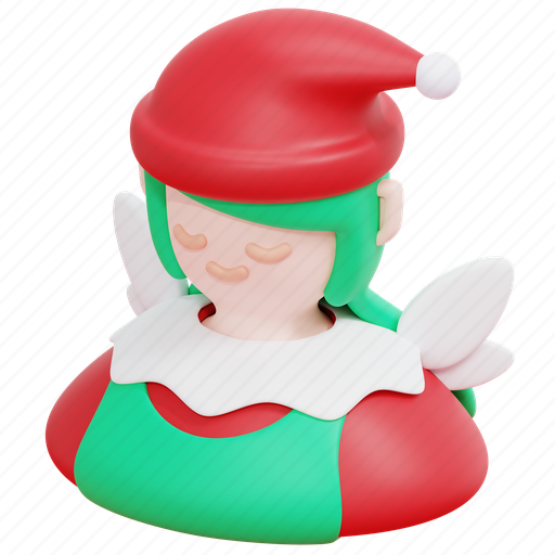 Elf, fairy, tale, folklore, christmas, character, avatar icon - Download on Iconfinder