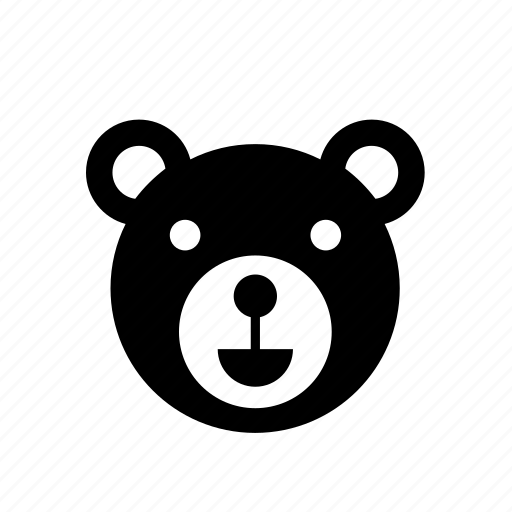 Animal, bear, face, head icon - Download on Iconfinder