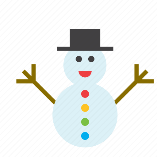 Christmas, december, holdiays, winter, xmas, snowman icon - Download on Iconfinder