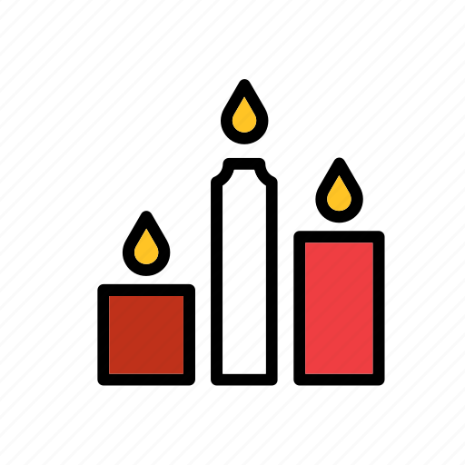 Candle, candles, christmas, fire, light, winter, xmas icon - Download on Iconfinder