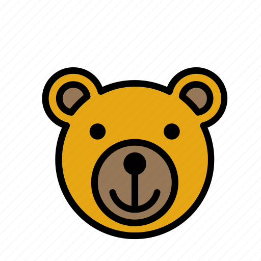 Animal, bear, face icon - Download on Iconfinder