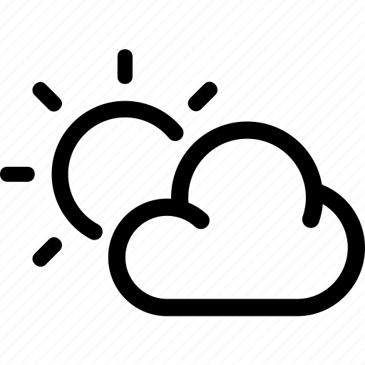 Shade, weather, cloudy, cloud, sun icon - Download on Iconfinder