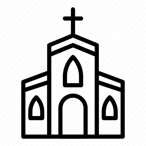 Church, heart, logo, love, silhouette, village, wedding icon - Download on Iconfinder