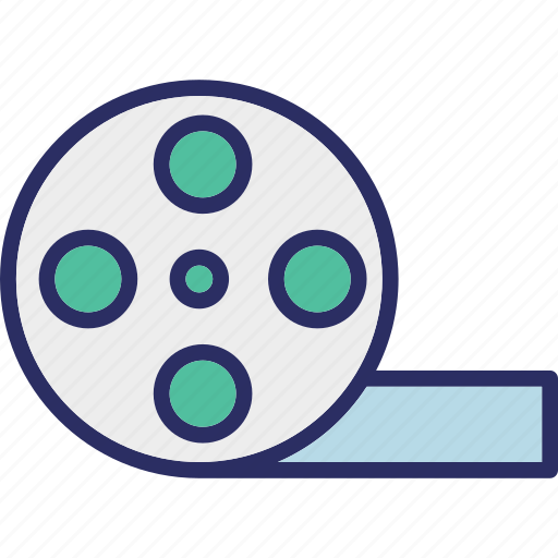 Cinema, film reel, movie, multimedia icon - Download on Iconfinder