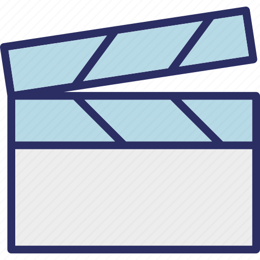 Clapboard, clapper, clapperboard, film flap icon - Download on Iconfinder