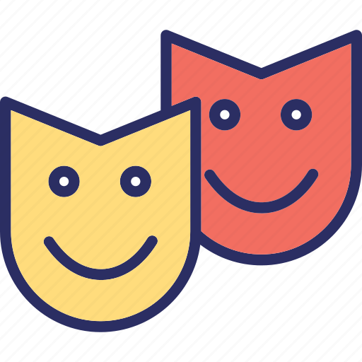 Carnival, comedy, face masks, masks icon - Download on Iconfinder