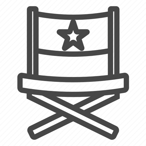 Chair, cinema, director icon - Download on Iconfinder