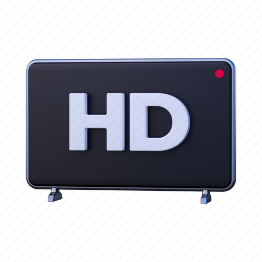 Hd resolution, hd, video, quality, monitor, tv, film icon - Download on Iconfinder