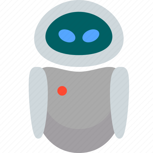 Android, animation, cartoon, female, robot, walle icon - Download on Iconfinder