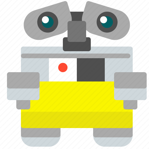 Android Animation Cartoon Robot Walle Icon Download On Iconfinder