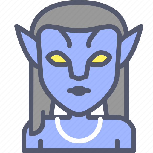 Avatar, movie, neytiri, superhero icon - Download on Iconfinder