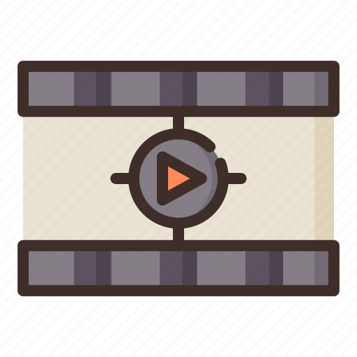 Cinema, entertaiment, movie, player, video icon - Download on Iconfinder