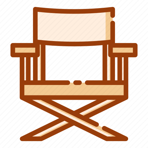 Chair, cinema, director, entertaiment, movie icon - Download on Iconfinder