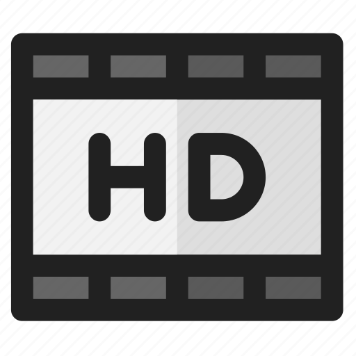 Hd, video, cinema, movie, film, entertainment icon - Download on Iconfinder