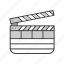 cinema, clapper, clapperboard, film, movie, movie production, video 