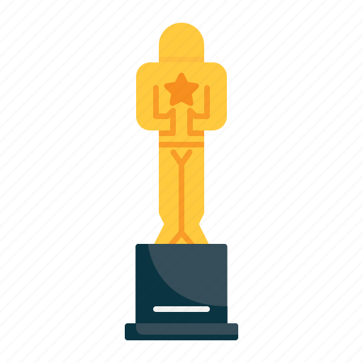 Achievement, award, cinema, film, movie, oscar, trophy icon - Download on Iconfinder