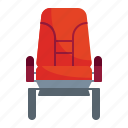 chair, cinema, film, interior, movie, seat, theater 