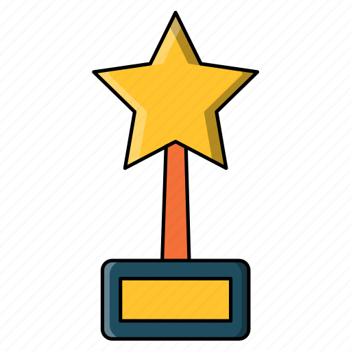 Award, trophy, movie theater, star, heart, favorite icon - Download on Iconfinder