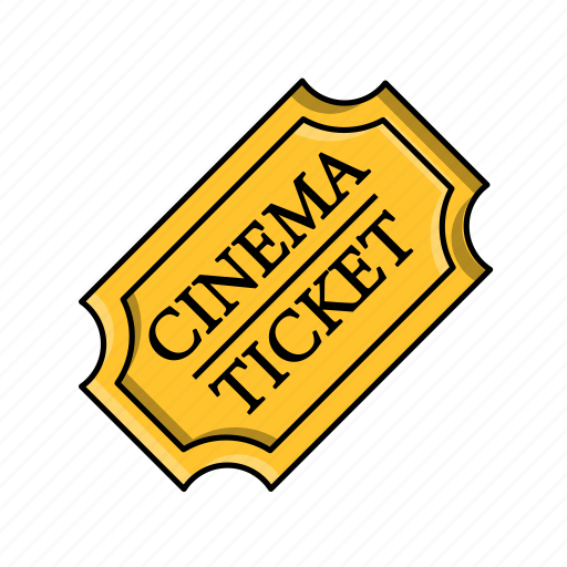 Pass, ticket, cinema, movie theater, movie icon - Download on Iconfinder