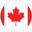 canada, canada&#x27;s circled flag, canada&#x27;s flag, flag of canada 