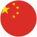 china, china&#x27;s circled flag, china&#x27;s flag, flag of china