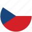 czech republic, czech republic&#x27;s circled flag, czech republic&#x27;s flag, flag of czech republic 