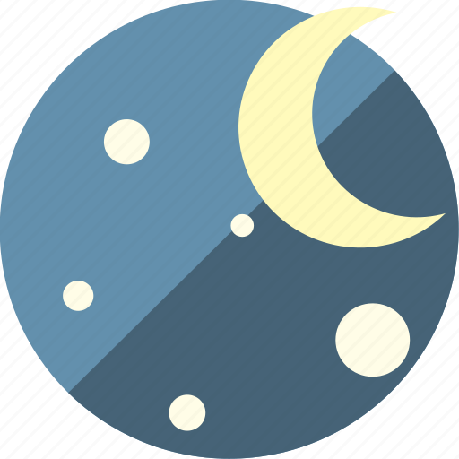 Space, stars, moon, night, forecast icon - Download on Iconfinder