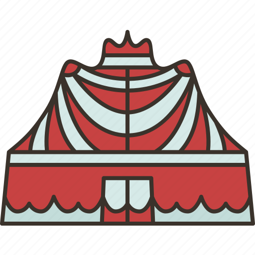 Circus, tent, carnival, entertainment, fair icon - Download on Iconfinder