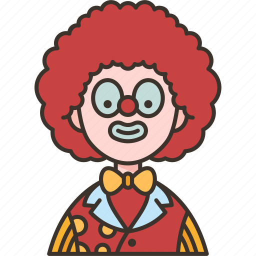 Clown, joker, joy, entertainer, amusement icon - Download on Iconfinder