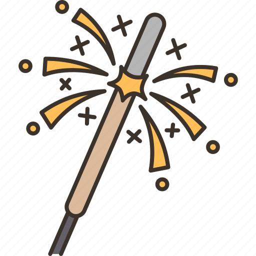 Sparkler, fun, glow, party, happy icon - Download on Iconfinder