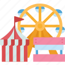 fair, amusement, park, carnival, circus
