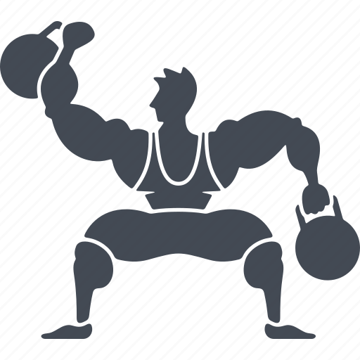 Circus, dumbbells, number, speech, weightlifter icon - Download on Iconfinder