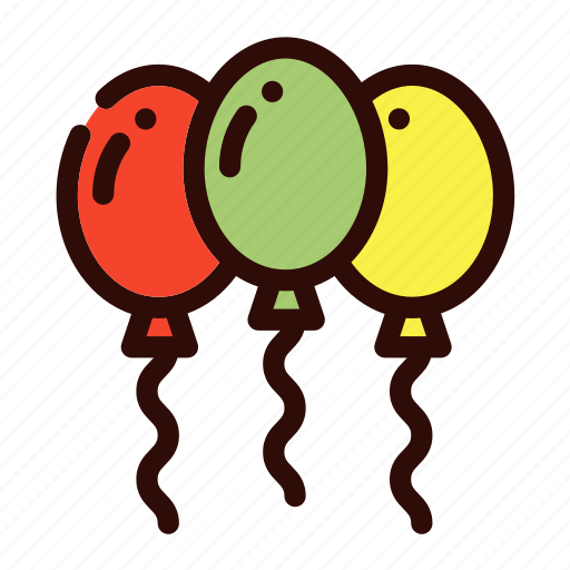 Ballon, balloon, blimp, circus, dirigible, entertainment icon - Download on Iconfinder