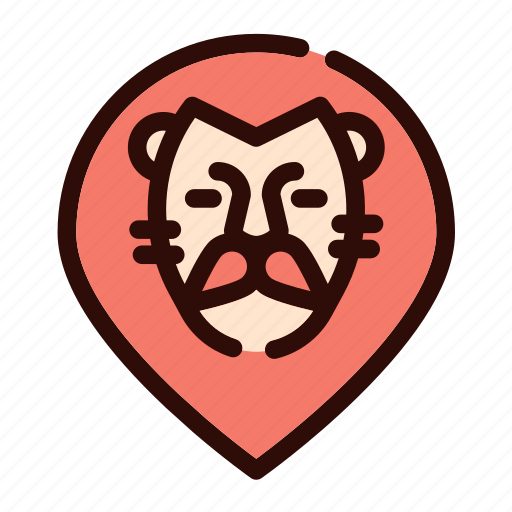 Circus, entertainment, lion, lioness, tiger, wolf icon - Download on Iconfinder