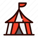 circus, entertainment, pavilion, tent, tepee, yurt